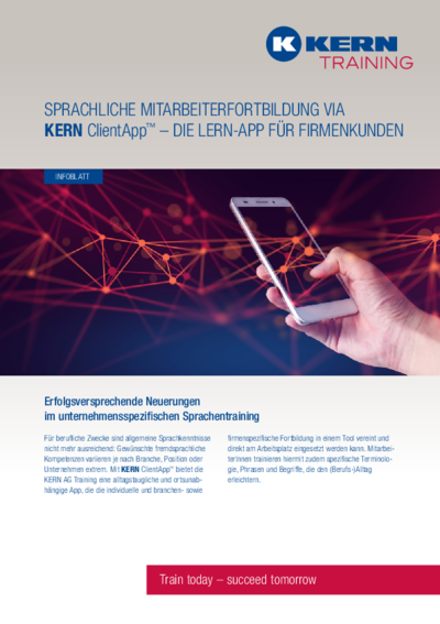 PDF Download Infoblatt KERN ClientApp™
