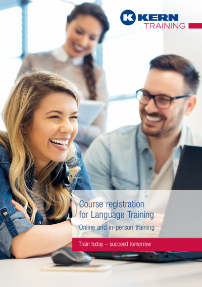 Course registration for Language Training