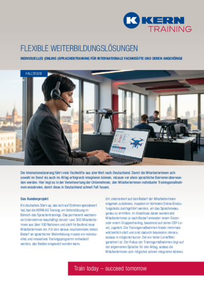PDF-Download Fallstudie: Flexible Weiterbildungslösungen