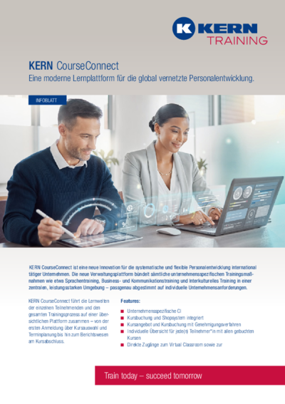 PDF Download Infoblatt KERN CourseConnect