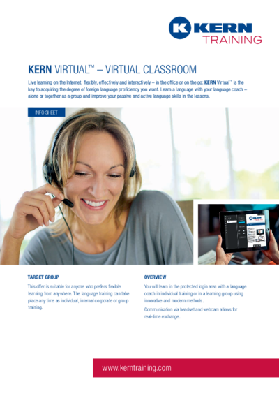 PDF Download Infosheet KERN Virtual