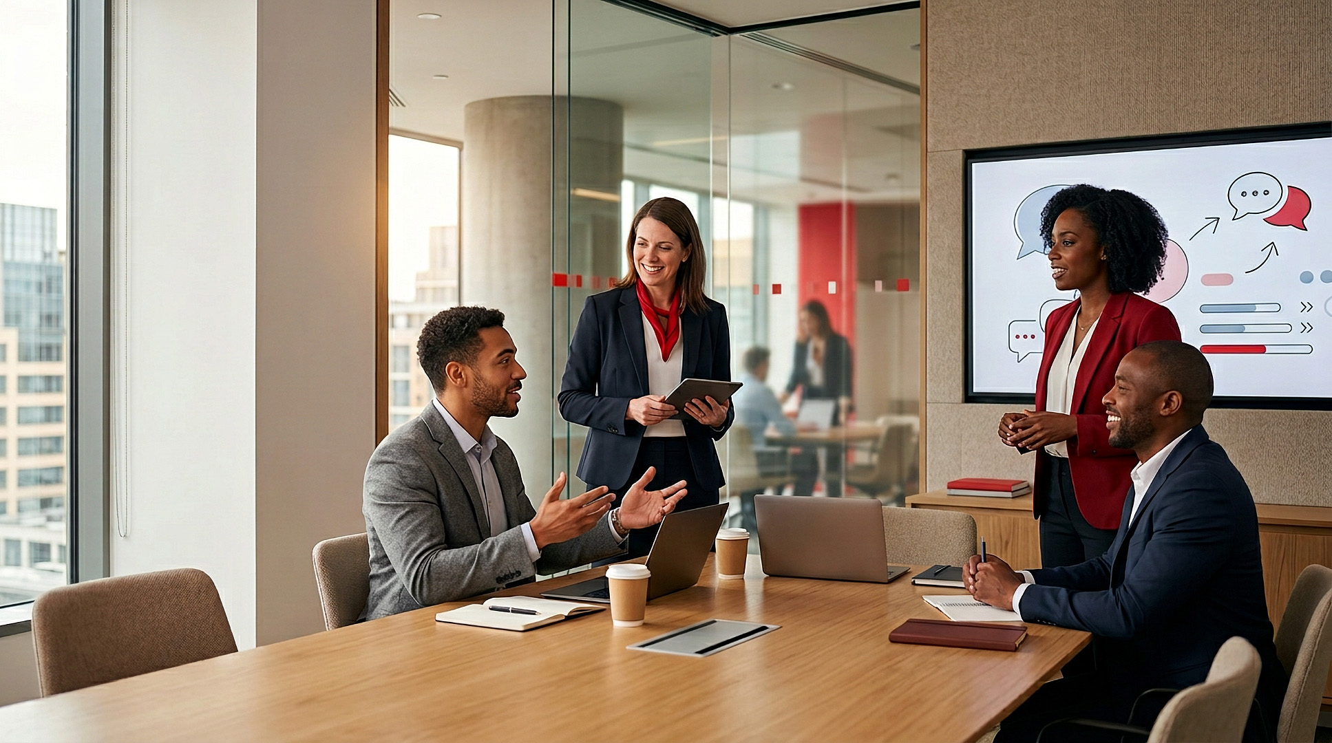 Language courses for companies