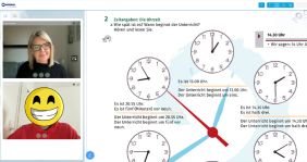 KERN Training Deutschunterricht mit MT Melsungen Spielern im KERN Virtual Classroom.